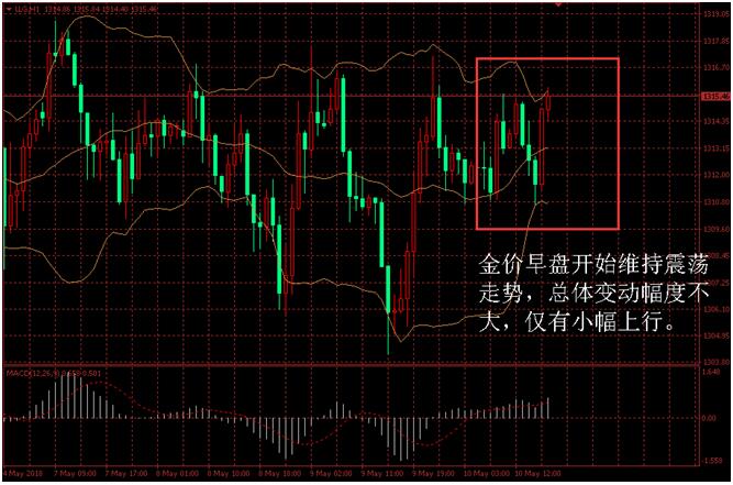 金盛盈富 金价日内走势